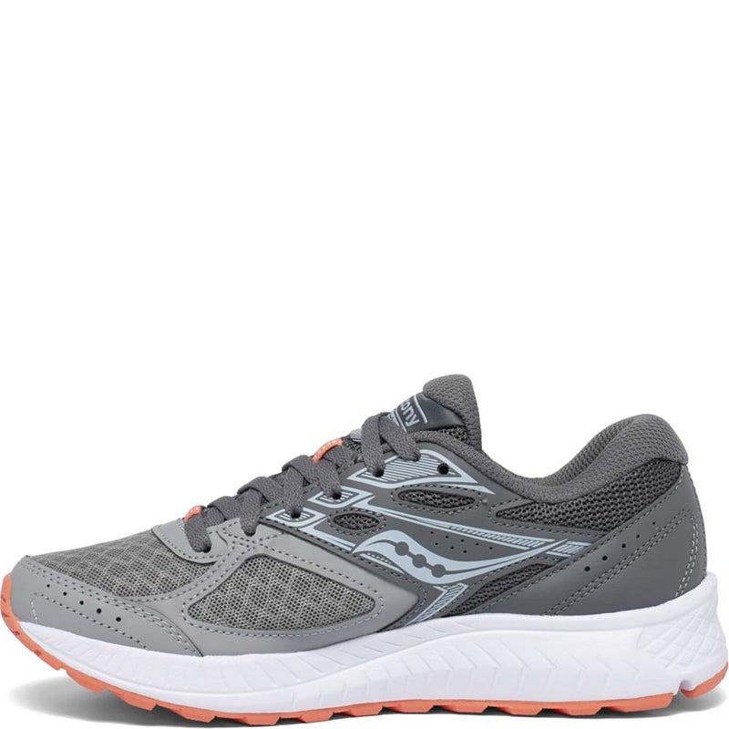 Saucony Women's Cohesion 13 Running Shoe, Grey/Black, 7.5 - Image 3